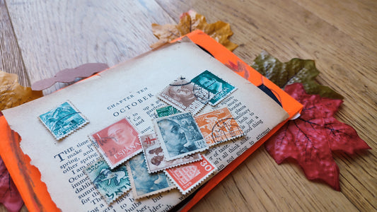 October Snail Mail Inspiration - Autumn, Fall and Hallowe'en