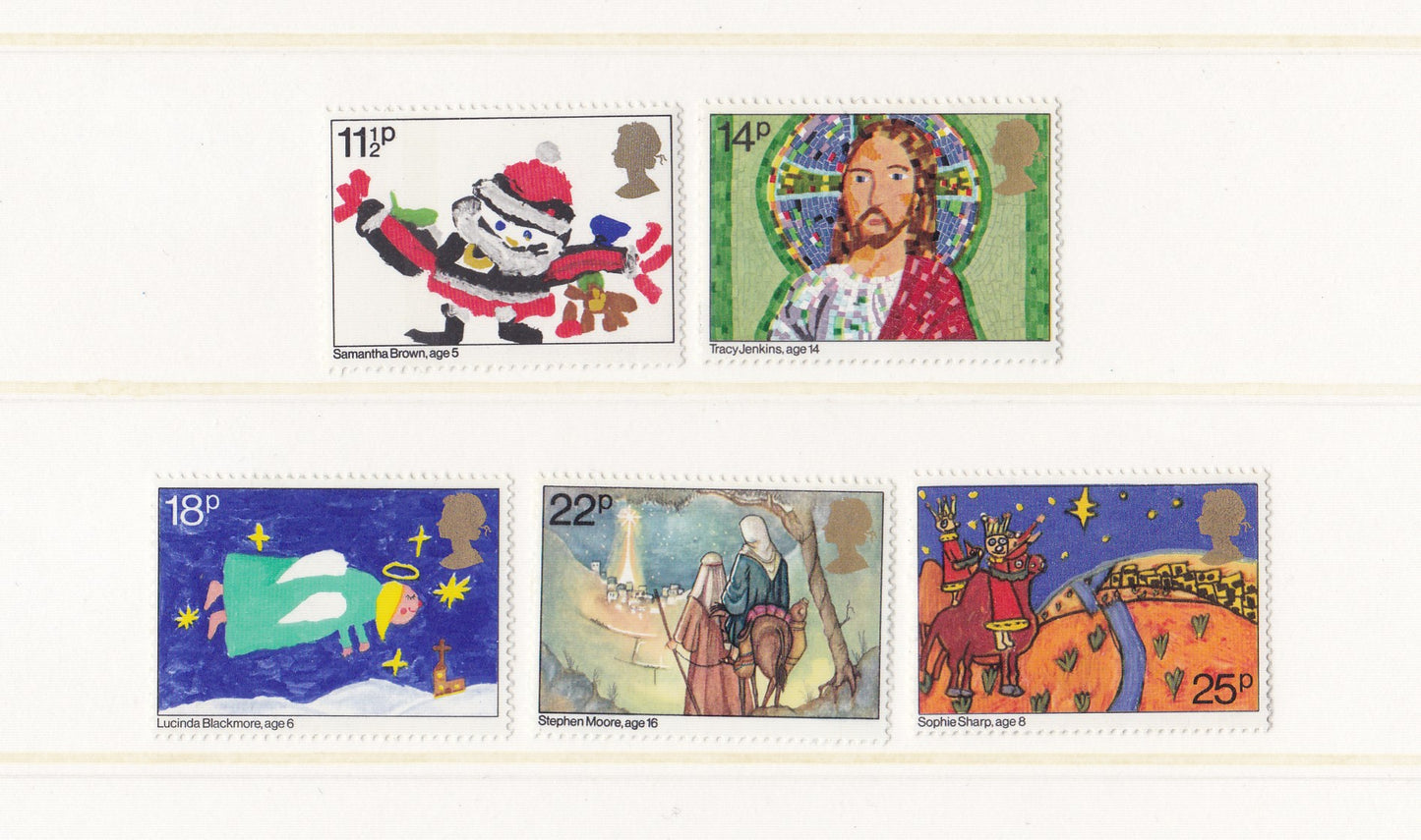 1981 GB: Christmas Postage Stamps | Unmounted Mint MNH | Christmas & Festive